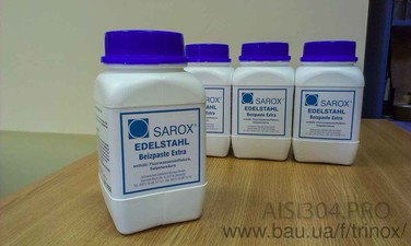 Паста травильна для нержавіючих швів SAROX 2 кг в банці &mdash; Трінокс